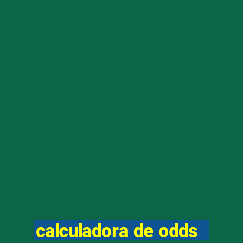 calculadora de odds